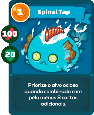 Carta Axie Infinity Spinal Tap