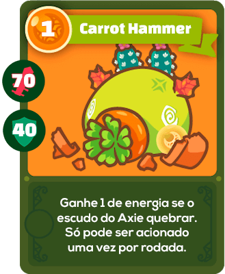 Carta traduzida de Planta - Carrot Hammer
